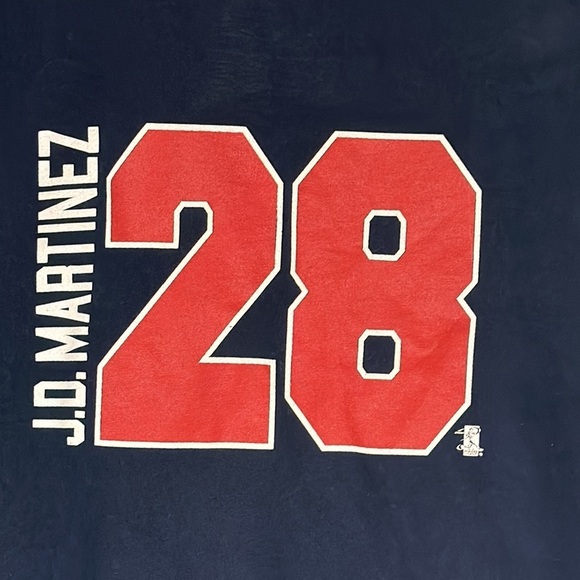 '47 Boston Red Sox J.D. Martinez #28 Youth T-Shirt, L/G - Picture 2 of 6